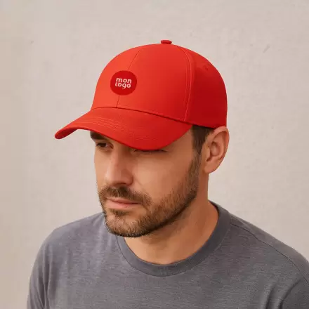 CASQUETTE PERSONNALISABLE 6 PANS 'ANTO'