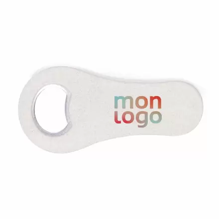 DECAPSULEUR PERSONNALISABLE EN PAILLE BLE 'DRINKOU' 