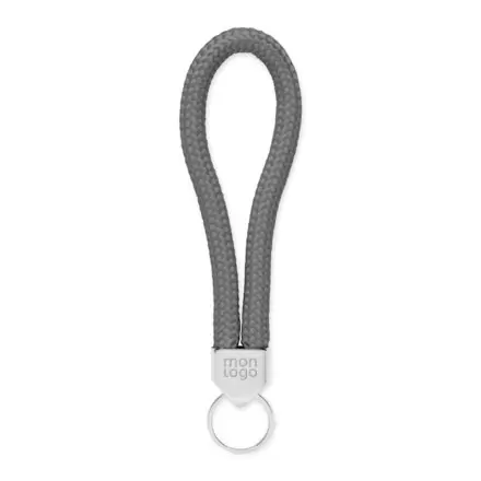 PORTE CLE CORDE PERSONNALISABLE 'KALOU'