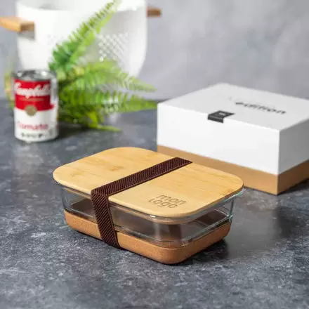 LUNCH BOX EN VERRE 730 ML PERSONNALISABLE 'SUGERO'