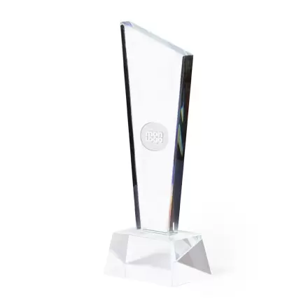 TROPHEE EN VERRE PERSONNALISABLE 'VICKY'