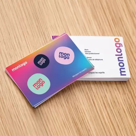 CARTE DE VISITE PERSONNALISÉE EN PAPIER RECYCLÉ 'CDV RECYCLEE'
