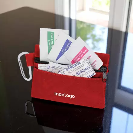 TROUSSE PREMIERS SECOURS PERSONNALISE 'SAFY MOUSQUETON'
