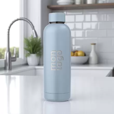 BOUTEILLE 500ML RECYCLE PERSONNALISABLE 'SPAZIO PASTEL'