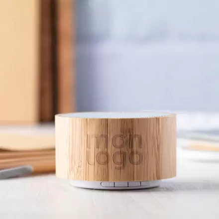 HAUT PARLEUR ROND PERSONNALISABLE 'ZOUND'