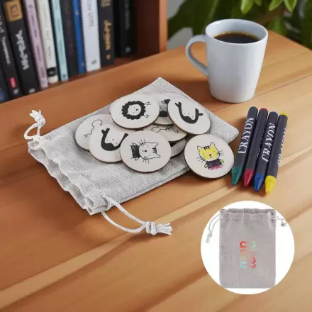 JEU DE MEMO A COLORIER PERSONNALISE 'CHOUPI'