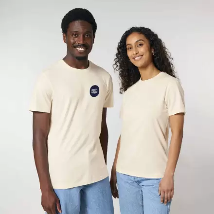 TEE SHIRT PERSONNALISABLE MIXTE BLANC 'CRAFTER'