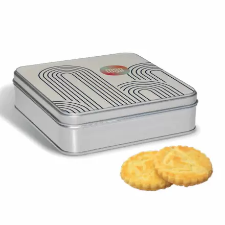BOITE A SUCRE AVEC GALETTES PERSONNALISABLE 'SCATOLA'