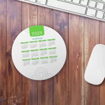 TAPIS DE SOURIS ROND PERSONNALISABLE 'PERSOLITO DATE'