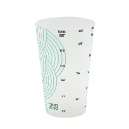 VERRE DOSEUR MIE PERSONNALISE 30CL 'COP'