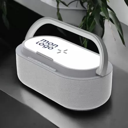 ENCEINTE CHARGEUR INDUCTION PERSONNALISABLE 'TESLI'