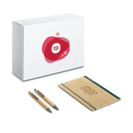 PACK ECRITURE PERSONNALISABLE 'DUO WOOD'