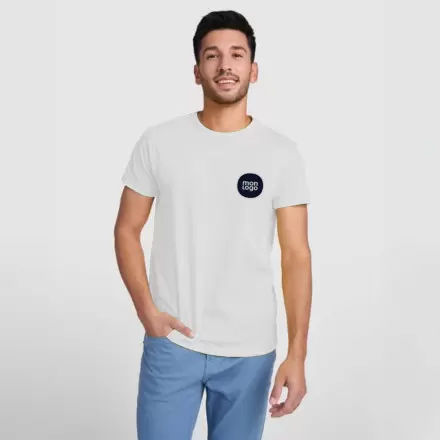 TEE SHIRT MIXTE PERSONNALISABLE BLANC 'DAGA' 165G/M2