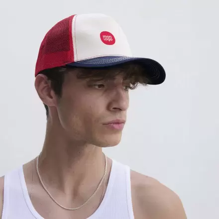 CASQUETTE TRUCKER FILET PERSONNALISABLE 'BLINK'