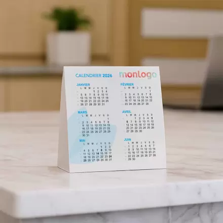PETIT CALENDRIER CHEVALET PERSONNALISE 'WISSANT'