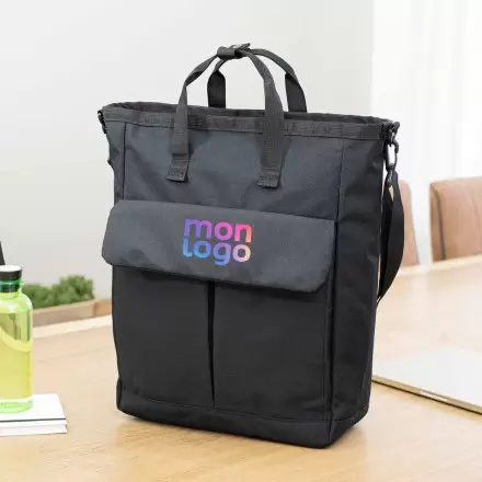 SAC PORTE ORDINATEUR PERSONNALISABLE 'NADAU'