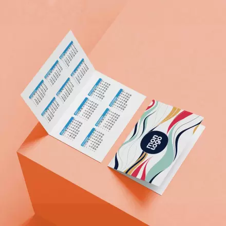 CALENDRIER POCHE PERSONNALISABLE 'FOLDO'