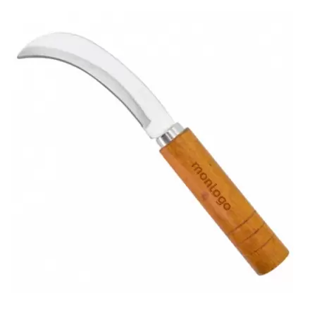 COUTEAU INCURVE MANCHE BOIS PERSONNALISABLE 'DRUIDY' 