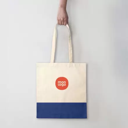 SAC SHOPPING PERSONNALISE COTON RECYCLE 'AURIANO'