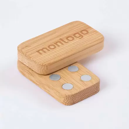 ANTI STRESS EN BAMBOU PERSONNALISABLE 'POKITAL'