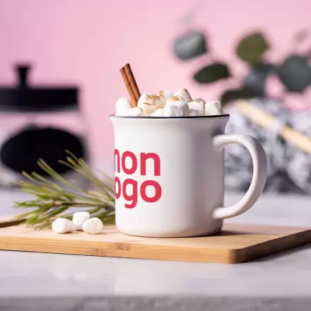 MUG CERAMIQUE PERSONNALISE 300 ML 'CUCINA MAT'