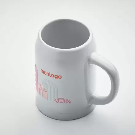 CHOPE BIERE PERSONNALISEE CERAMIQUE 500ML 'CHOPI SUBLI'