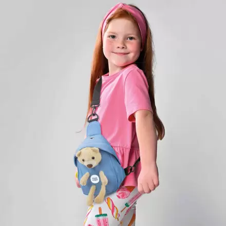 SAC BANDOULIERE OURSON PERSONNALISABLE 'PIPOUCE'