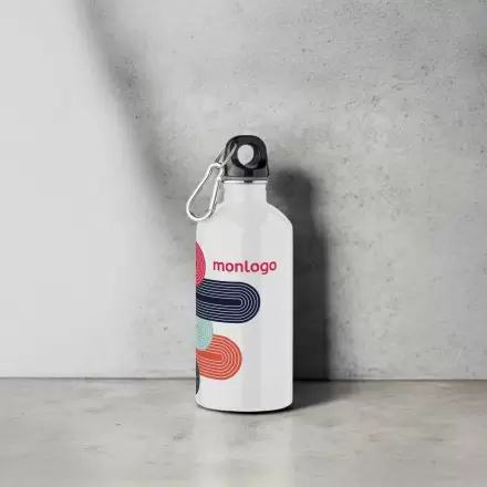GOURDE EN ACIER RECYCLE 500ML PERSONNALISABLE 'AVEREST' 