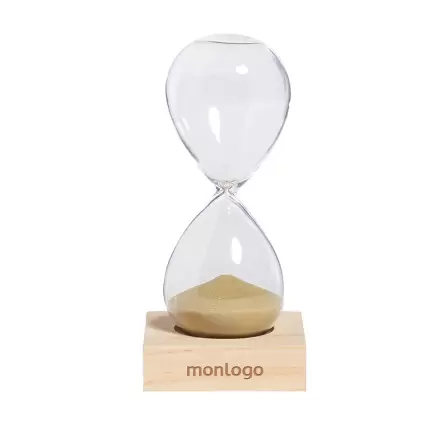 SABLIER PERSONNALISABLE EN BOIS 'DJENNA '