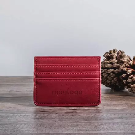 PORTE CARTES ANTI RFID EN PU PERSONNALISABLE 'ATIKO'