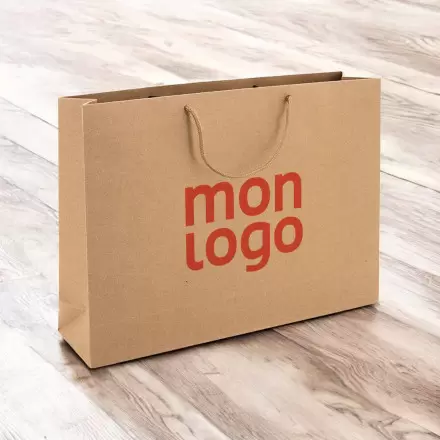 SAC CARTON PERSONNALISE 42x30x9 'KARTELOS'