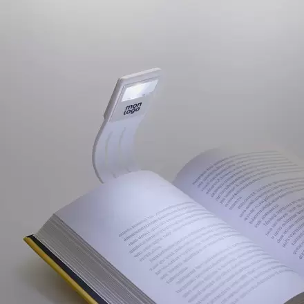LAMPE DE LECTURE MARQUE PAGE PERSONNALISEE 'BOUKI'