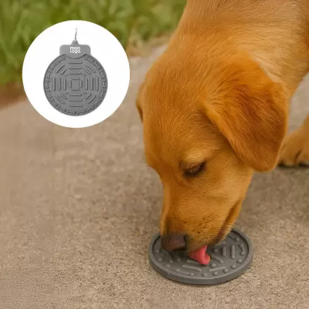 TAPIS DE LECHAGE CHIEN PERSONNALISABLE 'GEBLI'