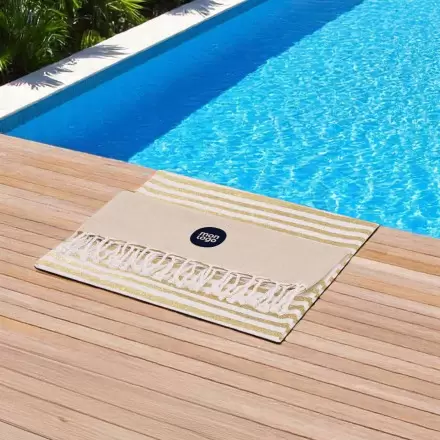 PAREO/FOUTA 180G PERSONNALISABLE 'SOLINE PAILLETTES'