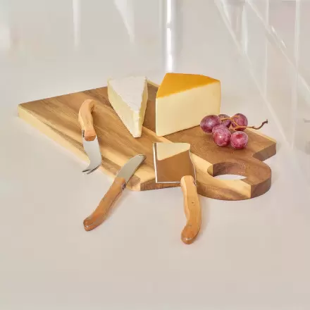 SET DE 3 COUTEAUX A FROMAGE PERSONNALISABLE 'TOMME'