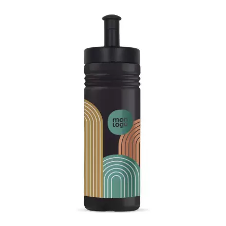 GOURDE DE SPORT PERSONNALISABLE 500ML OPAQUE COLORE 'GYM'