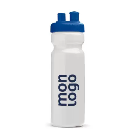 GOURDE DE SPORT PERSONNALISABLE 750ML OPAQUE BLANC 'FREZA'