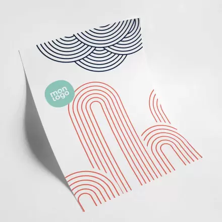 FLYER PAPIER COUCHE BRILLANT PERSONNALISABLE 'FLYA'