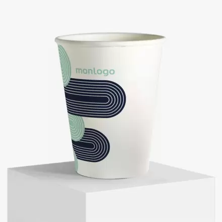 GOBELET CARTON 35 CL PERSONNALISABLE 'KUPPO'