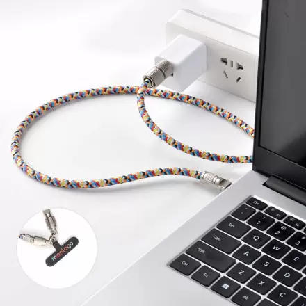 TOUR DE COU ET CABLE TELEPHONE PERSONNALISABLE 'EXCLOU'