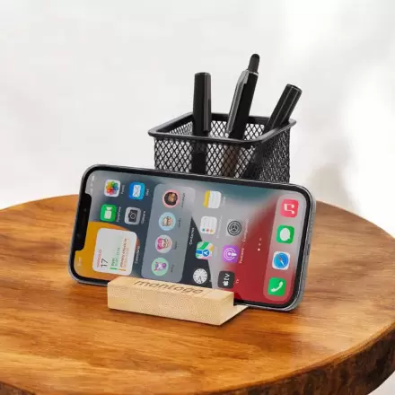 POT A CRAYONS SUPPORT TELEPHONE PERSONNALISE 'HONEST'