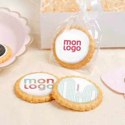 BISCUIT PERSONNALISE AVEC GLACAGE INDIVIDUEL 'LUCE'