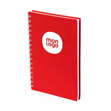 CARNET EN RPET A SPIRALES PERSONNALISABLE 'JAMSA'
