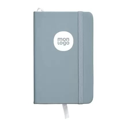 CARNET A6 EN PU PASTEL PERSONNALISABLE 'MARTIN'