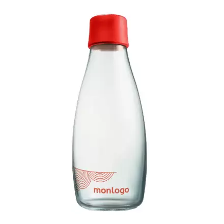 BOUTEILLE VERRE PERSONNALISABLE 500ML 'ORIGINAL 05'