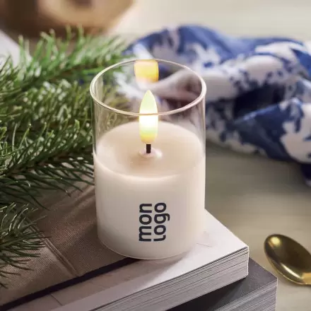 BOUGIE LED PERSONNALISABLE 'LUCI'