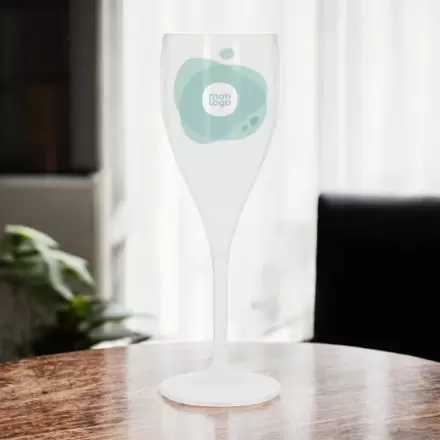 FLUTE A CHAMPAGNE PERSONNALISABLE 16CL QUADRI 'SERULI'