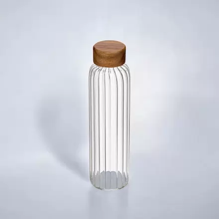 BOUTEILLE EN VERRE BOROSILI 500ML PERSONNALISEE 'CLEM'