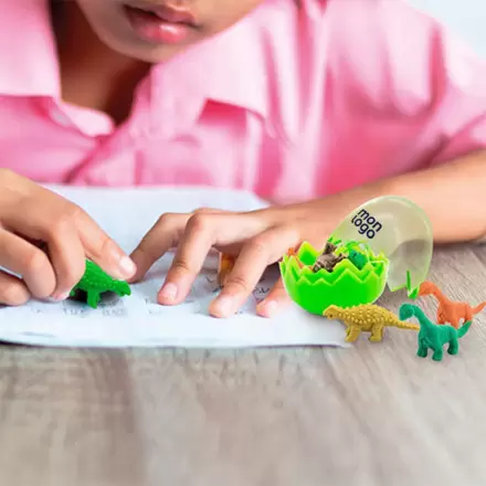 GOMMES DINOSAURE PERSONNALISABLE 'DINA'