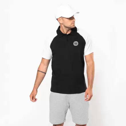 POLO MIXTE RAGLAN PERSONNALISABLE 'DUALTONE'